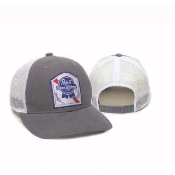 Pabst Blue Ribbon Mesh Cap Hat - NEW Fast Shipping - Picture 2 of 5